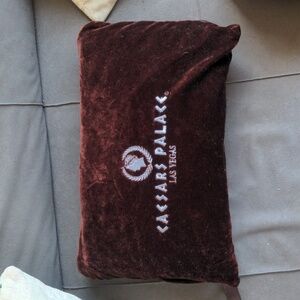 Vintage Caesar’s Palace Las Vegas VIP Travel Set Pillow Blanket Eye Mask NOS